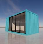 Modern Design Hotel Container House with Prefabricated Detachable Office