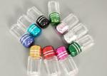 Hexagonal Single Pill Container 13mm 2ml Clear Empty Capsules