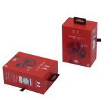 Red 1200g Printed Rigid Box For Wireless Earphone