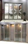 Weatherproof Aluminum Sliding Door Double Glazing Sound Insulation