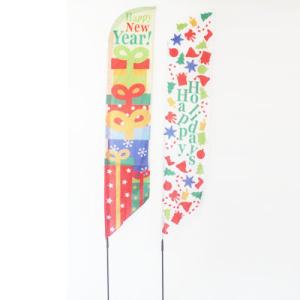 Quality Christmas Garden Flag Happy New Year and Happy holiday wholesale