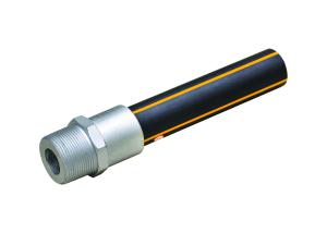 Quality PE100/PE80 SDR11 Threaded Steel Transition Steel To PE Transition Fittings wholesale