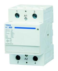 Quality Miniature CE Home Ac Contactor 2 Pole 100a 24v Ip20 Low Noise wholesale