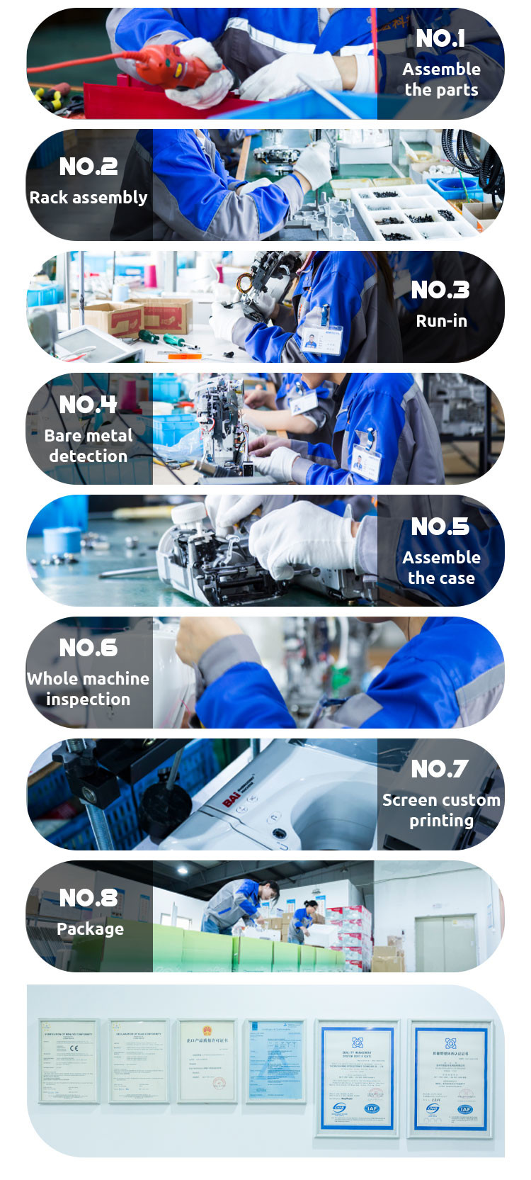 10.5kg Mini Desktop Sewing Machine 7.7mm Electric Glove