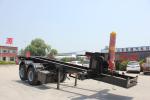 20ft Container Skeleton Dumping Semi Trailer 7700*2500*3070 mm Mechanical