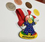 Germany medals supplier , largest germany carnival medal , debossed painted gold
