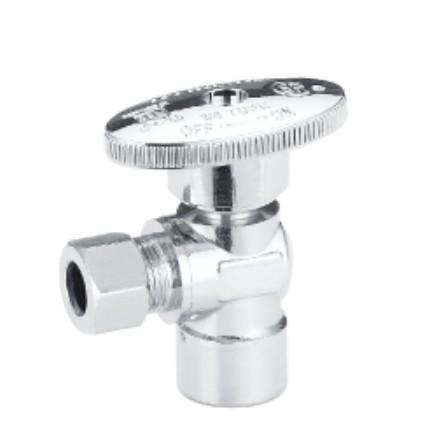 OEM Service 90 Degree 2 Way Angle Valve Hot And Cold Water Bathroom Toilet