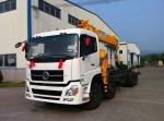 Dongfeng 6x4 10 wheels LHD, RHD Truck Mounted Crane with Capacity 10ton for Sale