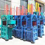 Wood Packaging Vertical Manual Waste Hydraulic Compactor Baler Industrial Baler