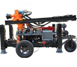 Quality 150m Drill Depth Borehole Water Well Drilling Rig Machine 32HP 100 - 219mm Diameter wholesale