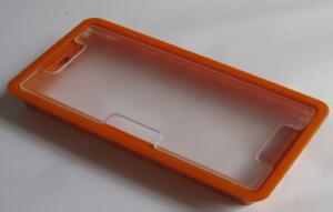 Quality office table orange plastic power wire box,#P4 wholesale