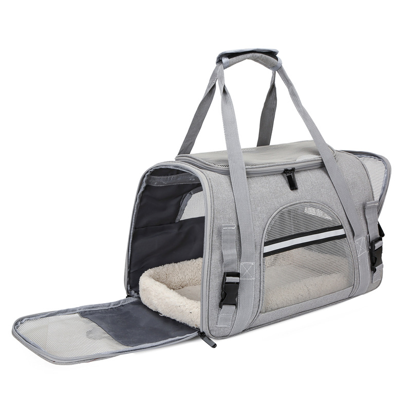 Small Medium Pet Carrier Bag for Dogs Cats Puppies Collapsible Soft Sided OEM