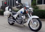 12.5KW Road Cruiser Motorcycles , Police Street Cruiser Motorcycle Double
