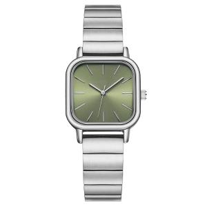 Quality 3ATM Waterproof Square Stainless Steel Quartz Watch Personality Ins Wind wholesale