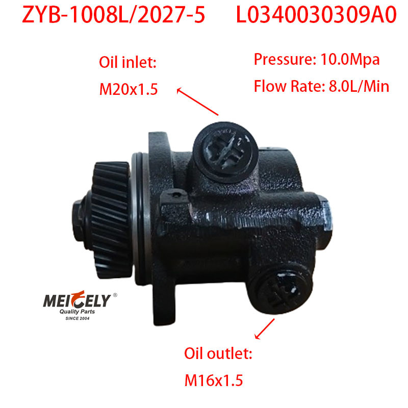 L0340030309A0 Quanchai Steering Booster Pump Steering Vane Pump