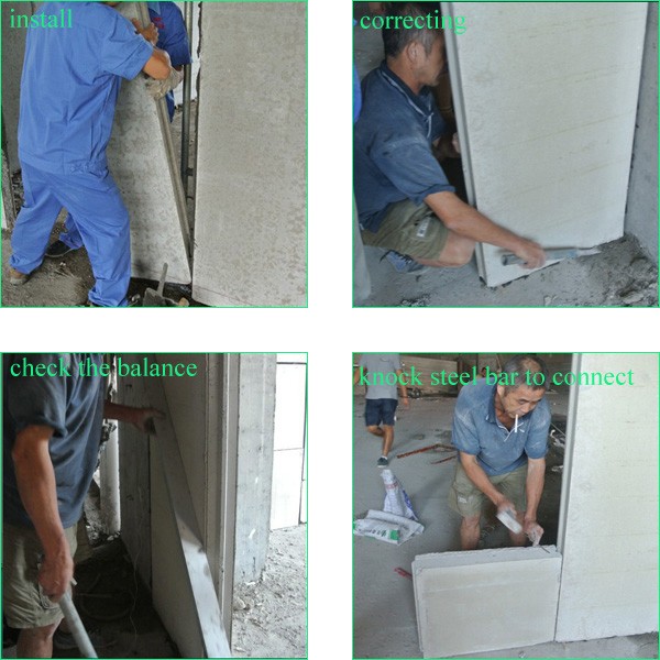 High quality eps cement sandwich partition warehouse wall panel