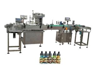 Quality Two Heads Fully Automatic Bottle Filling Machines For 30ml Amber Bottles wholesale