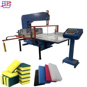 Quality Automatic Kitchen Wash Sponge EPE EVA Foam Making Cutting Machine with Spare Parts After Service wholesale