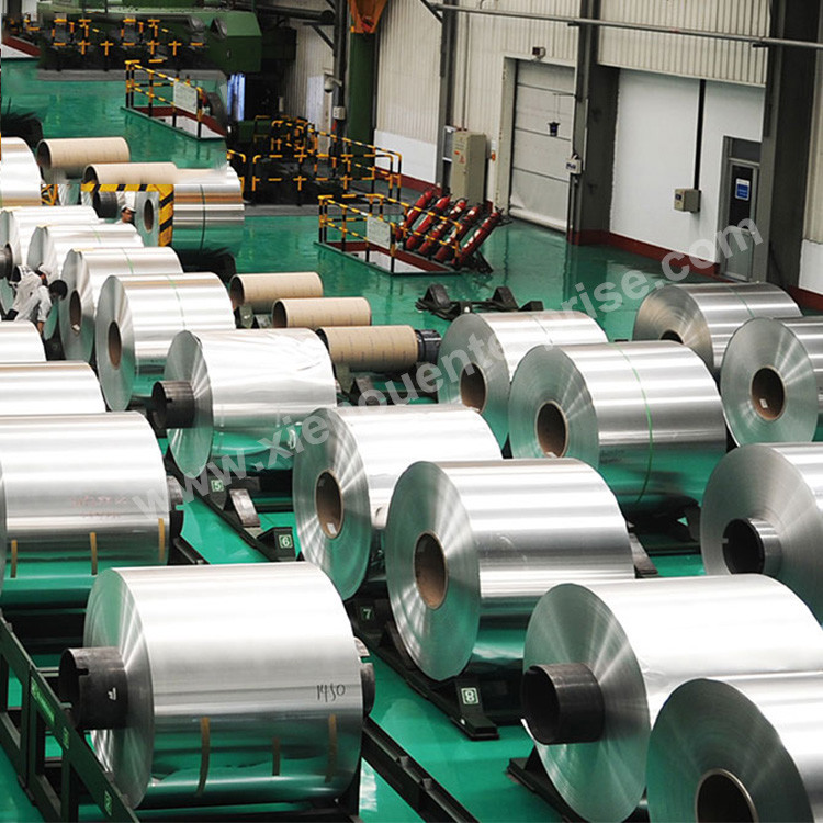 Aluminium Foil In Jumbo Roll For Cap/heat/lidding/yogurt Lids/food Wraping Foil