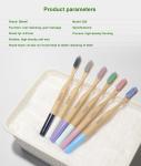 Natural Eco Ultra Soft Compostable Bamboo Toothbrush Biodegradable