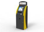 Banking Retail Touch Screen Information Kiosk For Cold Rolled Steel