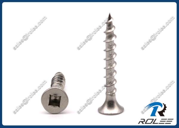 Cheap 304/316/305 Stainless Steel Square Drive Bugle Head Deck Screws for sale