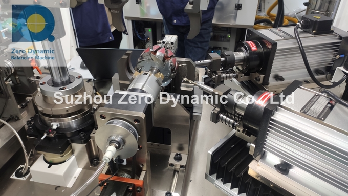 Two Station Automobile Generator Rotor Automatic Balancing Machine Vehicle Alternator Rotor Balancer