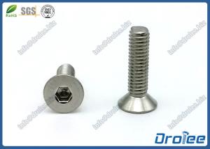 Quality M2 x 8mm Stainless Steel 316 Flat Head Socket Cap Screw wholesale