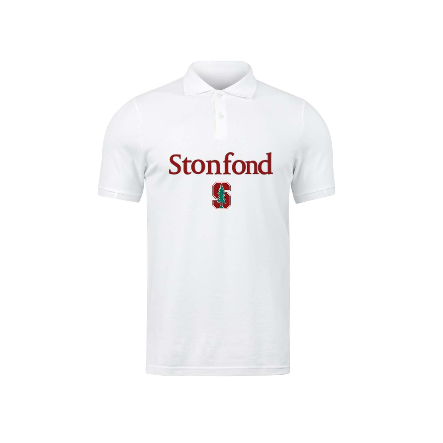 Short Sleeve Casual Style University Logo Polo for Breathable and Quick Dry