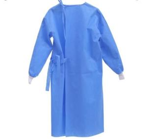 Quality Polypropylene Non Sterile Disposable Plastic Gowns wholesale