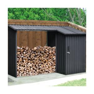 Quality WS-XDB Outdoor Metal Storage Shed 0.25mm 0.6mm Green RAL8011 wholesale