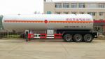 Low price 60m3 tri axle propane tanker trailer