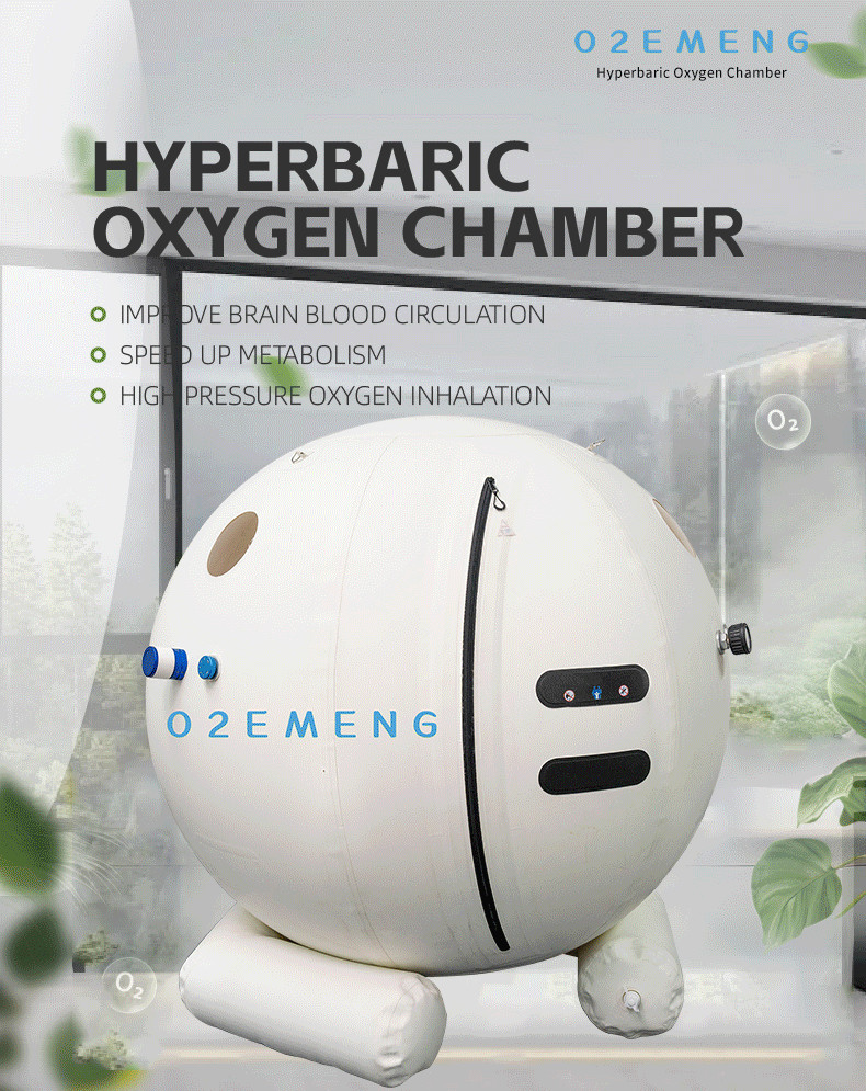 Oxygen Therapy Soft Sitting Hyperbaric Chamber 1.5-2.0 ATA Pressure 150x150x150cm Size