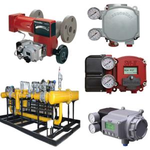 Quality Natural Gas Valve Skid By Masoneilan 35002 Control Valve Type 35 Actuator SVI1000/SVI2/SVI3 Positioner ACSO Solenoid Valve wholesale