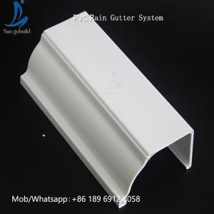 Quality Wholesale Cheap Uv Resistant White Pvc Square Rain Gutter Kenya Price, High Quality Rain Gutter, Rain Gutter Price for K wholesale