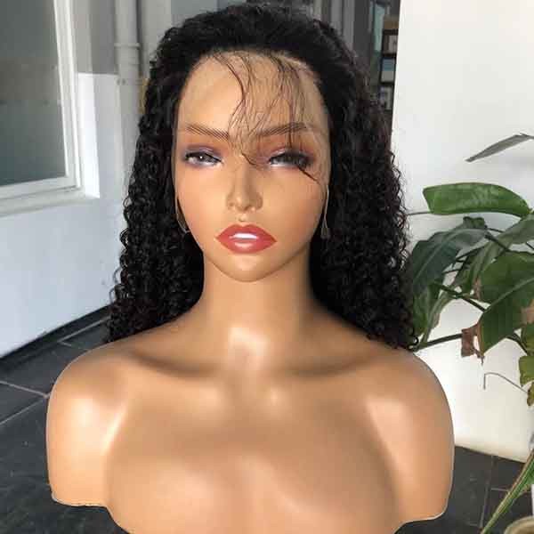 Swiss HD Lace Glueless Hd Wig Jerry Curly 13x6 Deep Wave Frontal Wig