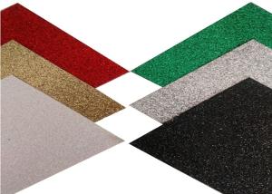 Quality Eco - Friendly Glitter Stock Paper , 65cm Width Sparkle Craft Paper wholesale