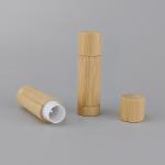 3g 5g Lip Balm Container Round Bamboo Lipbalm Packaging Tubes for Sustainable