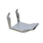 Aluminum Alloy barber chair footrest Electroplated Color Titanium Plated Gold