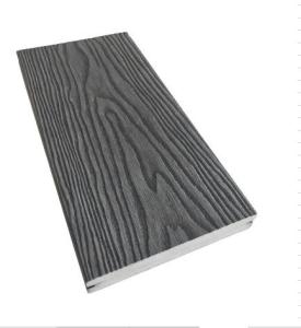 Quality Woodgrain Effect Solid 140*25mm Composite Decking Board wholesale