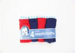 No Fluorescent Agent Baby Bath Washcloths 4pk Woven Washcloth