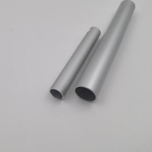 Quality ISO 14001 Extruded Aluminum Tubing Profiles Rectangular Round 40 x 40 wholesale
