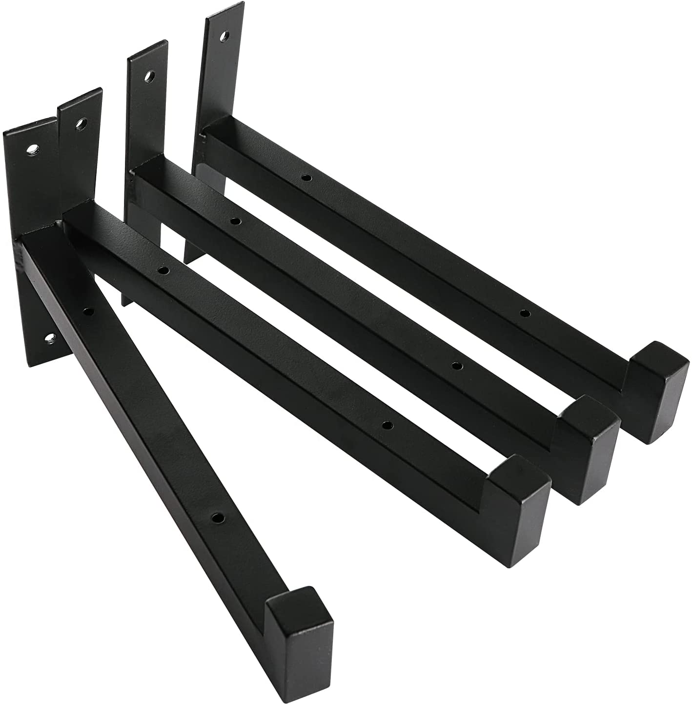 Custom Power Coating Heavy Duty Shelf Bracket 4mm/6mm Thickness 15-25 Days Lead Time