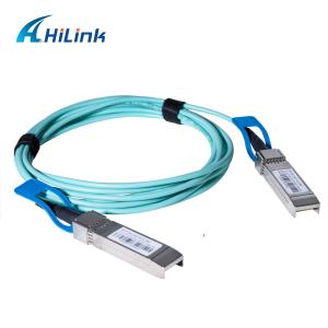 Quality 25G SFP28 Active Optical Cable DDM Network Cabling Direct Attach 25G AOC Cable wholesale