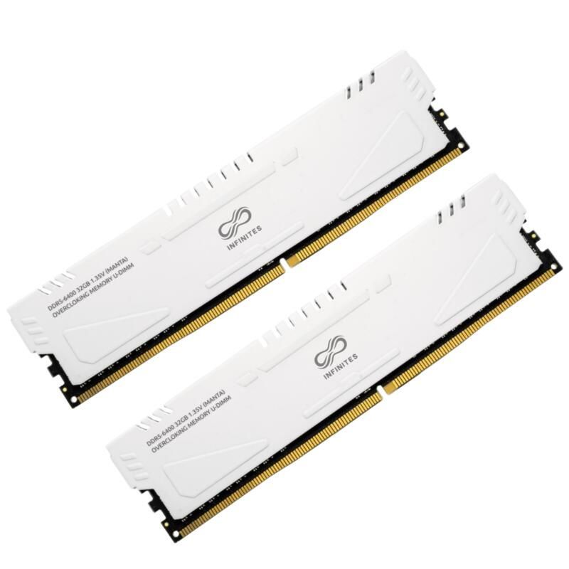 Shenzhen Computer Accessories DDR5 Manta Standard U-DIMM 32GB (2*16GB) 5200MHz Udimm PC-41600 1.25V Non Ecc Gen 4 Memory Consumer Garde Memory Kits