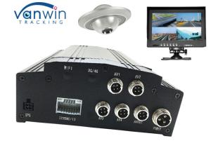 Quality 4CH HDD GPS Basic black box car digital video recorder , Vehicle Mobile DVR SD card wholesale