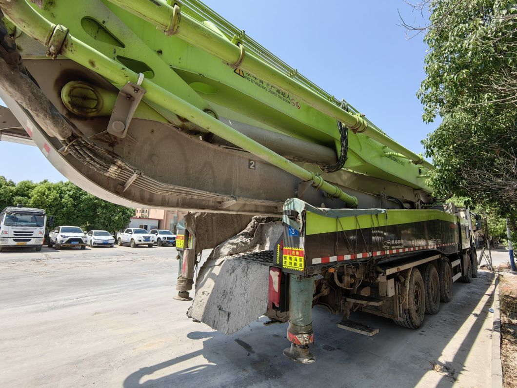 Heavy Equipment 2019 Zoomlion 63m Used Concrete Pump Truck
