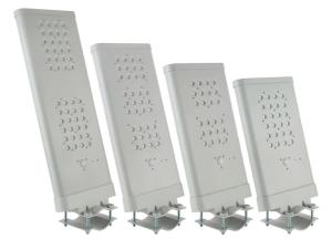 Quality High Brightness Solar Powered Street Lamp Energy Saving Aluminum Housing wholesale