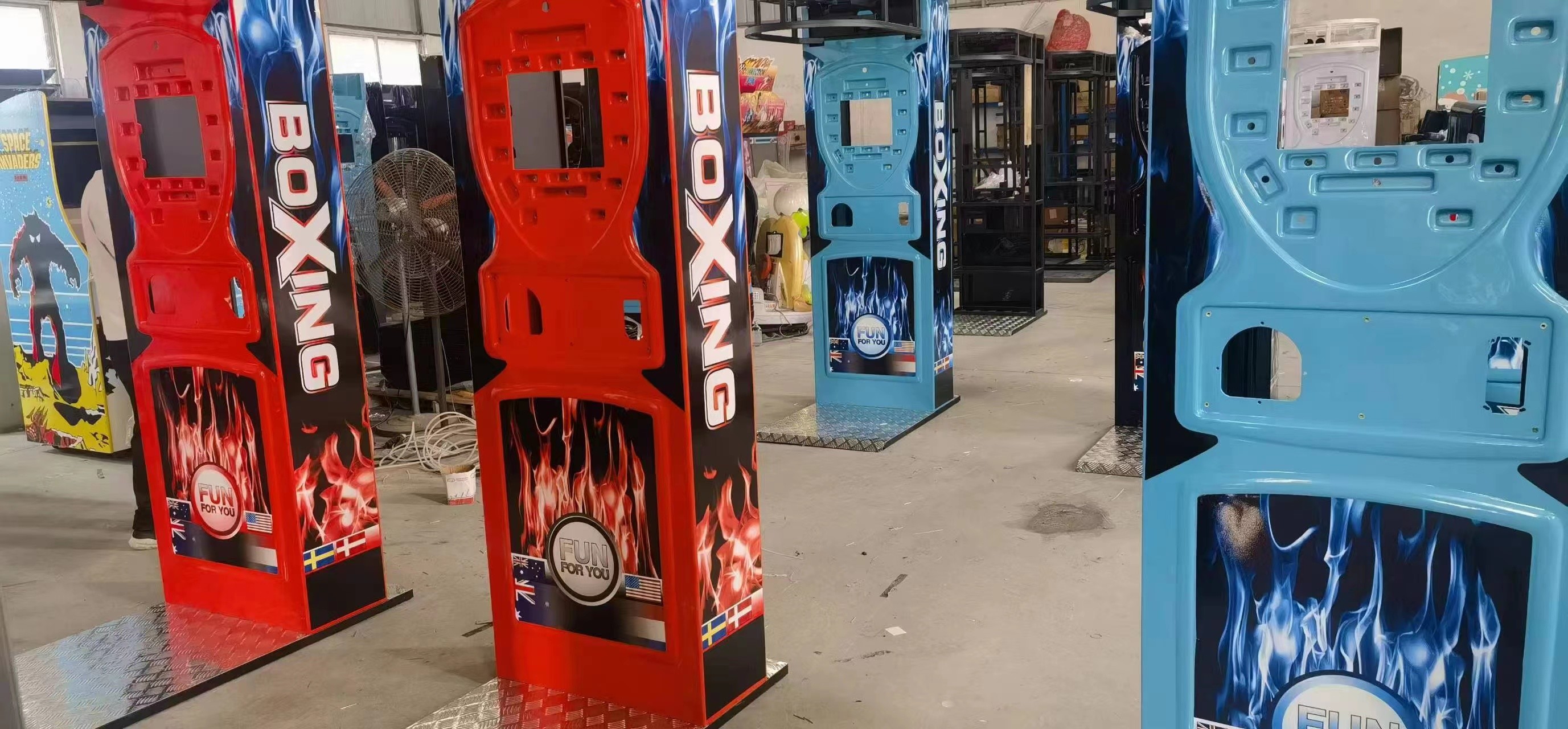Coin Operated Game Street Amusement Park Electronic Hammer Boxing Machine Arcade Boxing Punch Machine Price For Sale