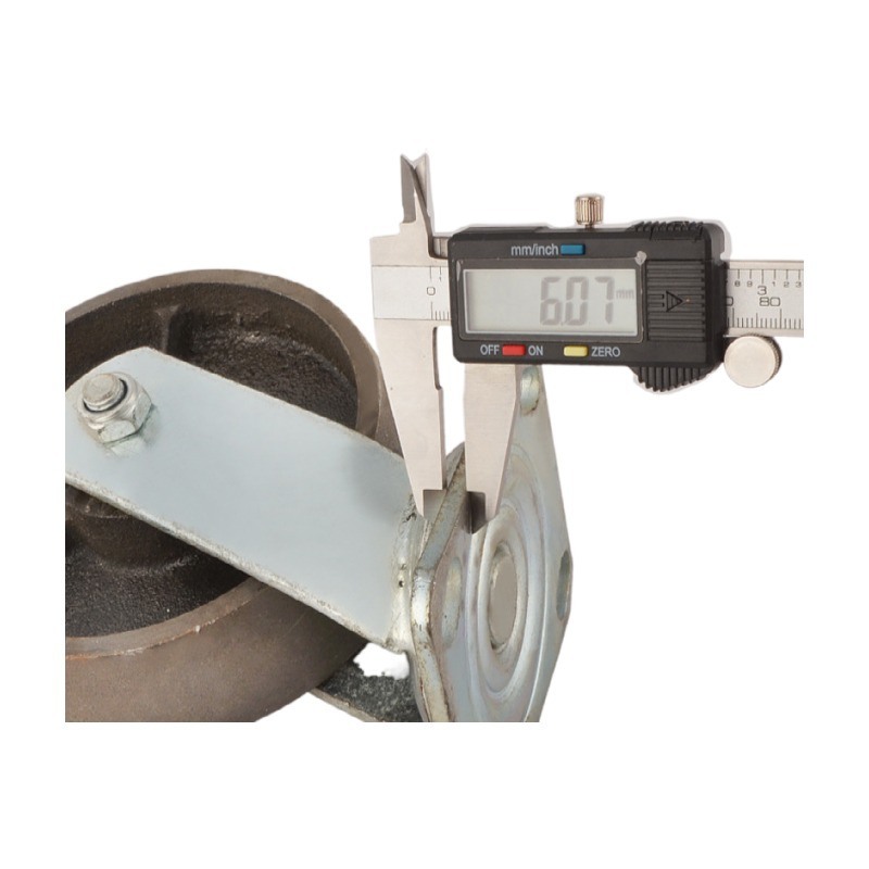 4 5 6 8inch Heavy Duty All Iron Steel Swivel Caster Wheel